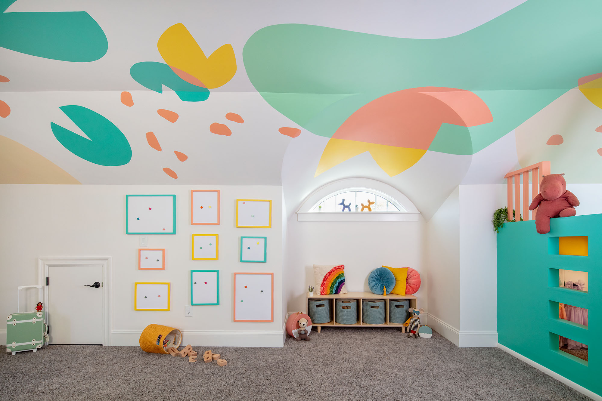 Children's Playroom Mural Needham, MA